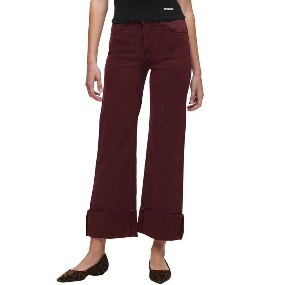 Hudson Jeans Womens Rosie Port Royal Ankle Jean, Red - Picture 1 of 4
